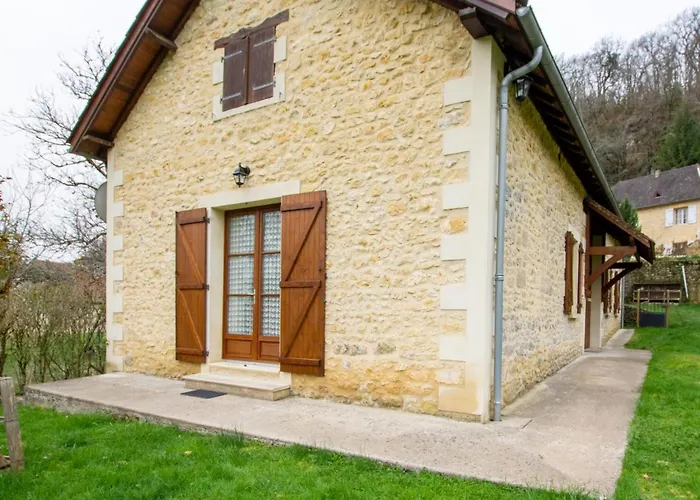 Maison De Charme Au Calme Proche Sarlat Avec Cheminee Et Terrasse - Fr-1-616-151